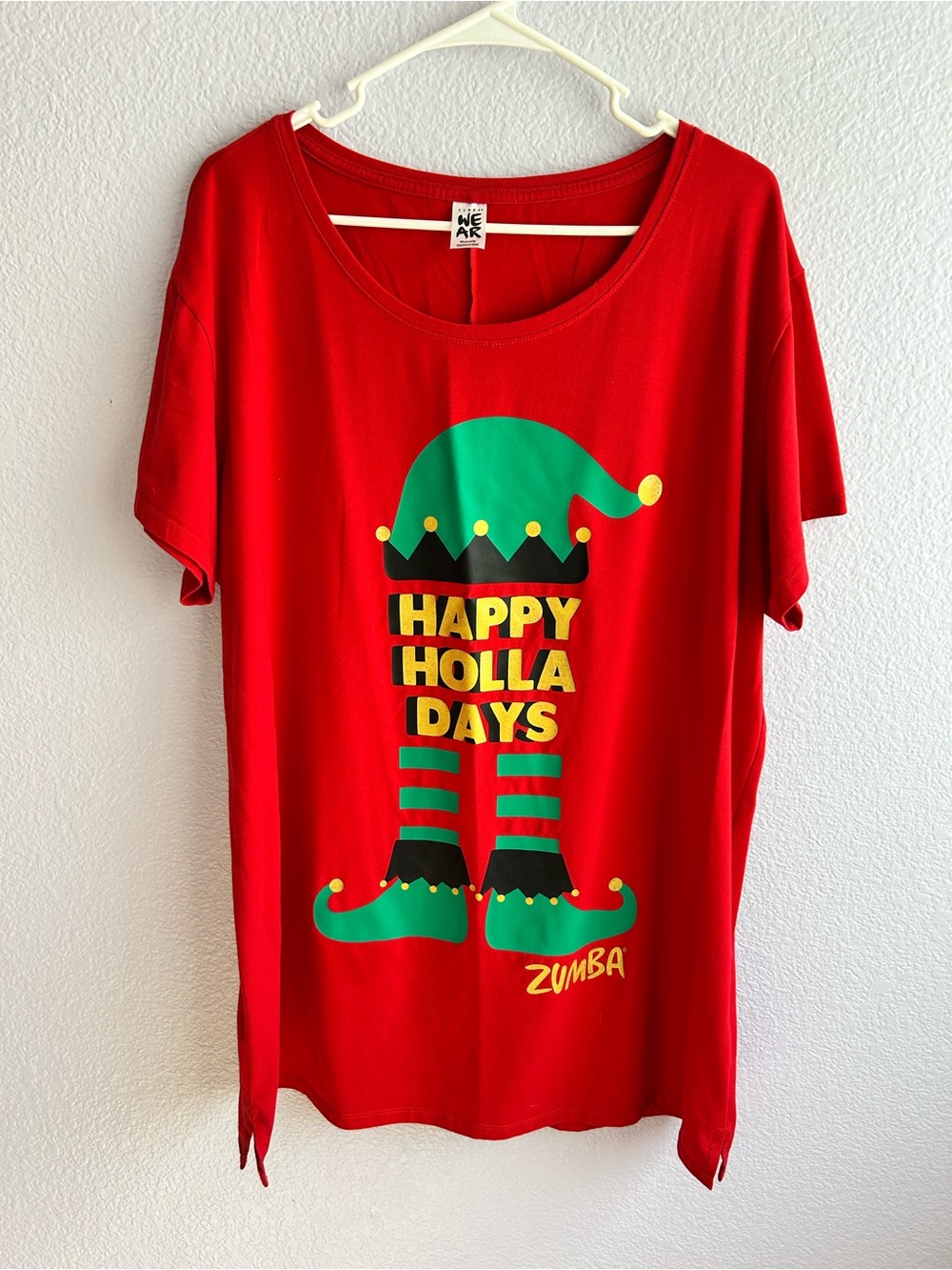 Zumba Fitness Christmas Sleep Shirt • Used • Size: XL